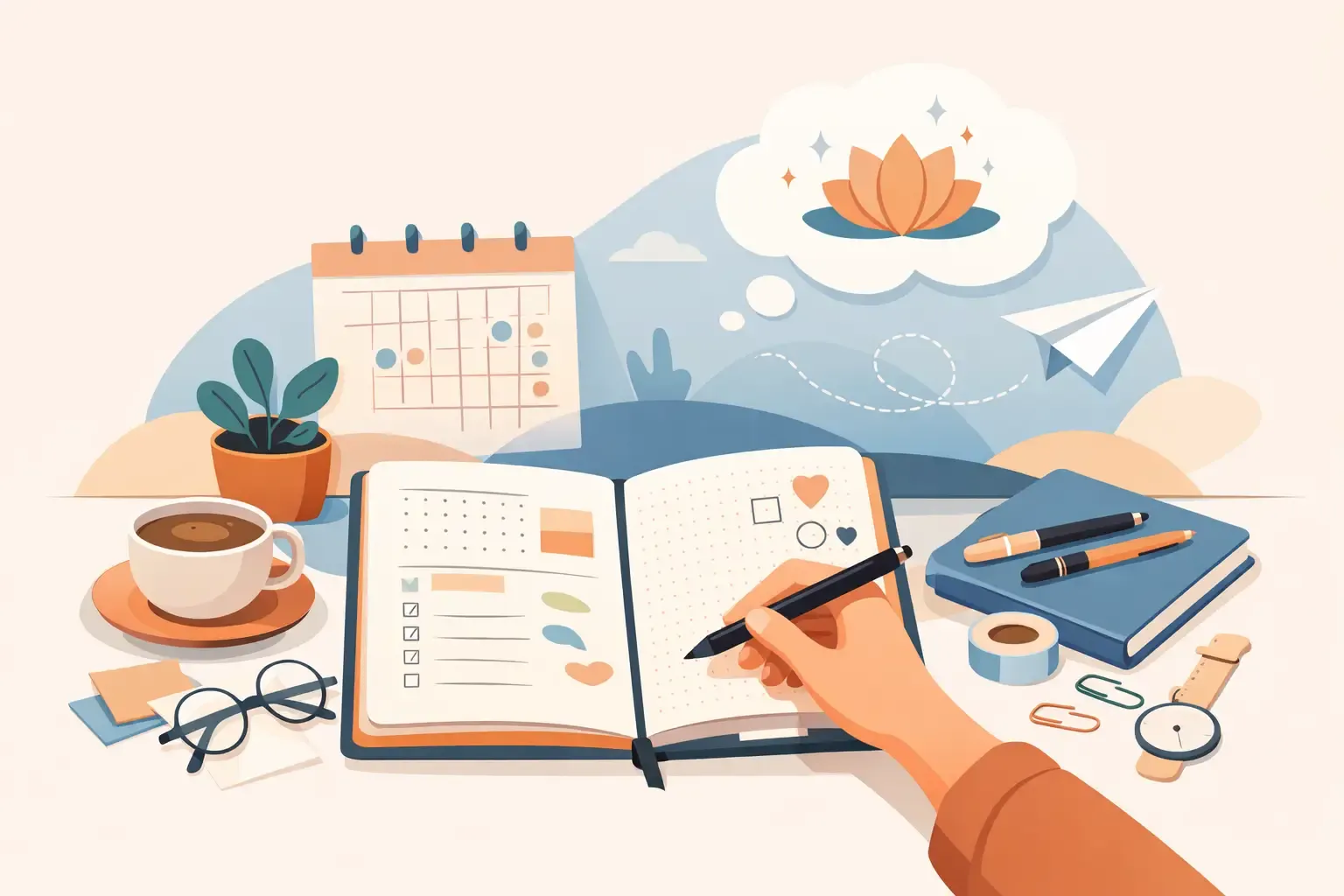 Как да започна bullet journal без стрес